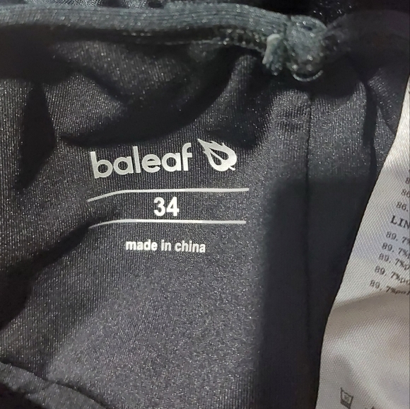 BALEAF Swimsuit One Piece Athletic Tankini with UPF 50+ - Picture 3 of 5